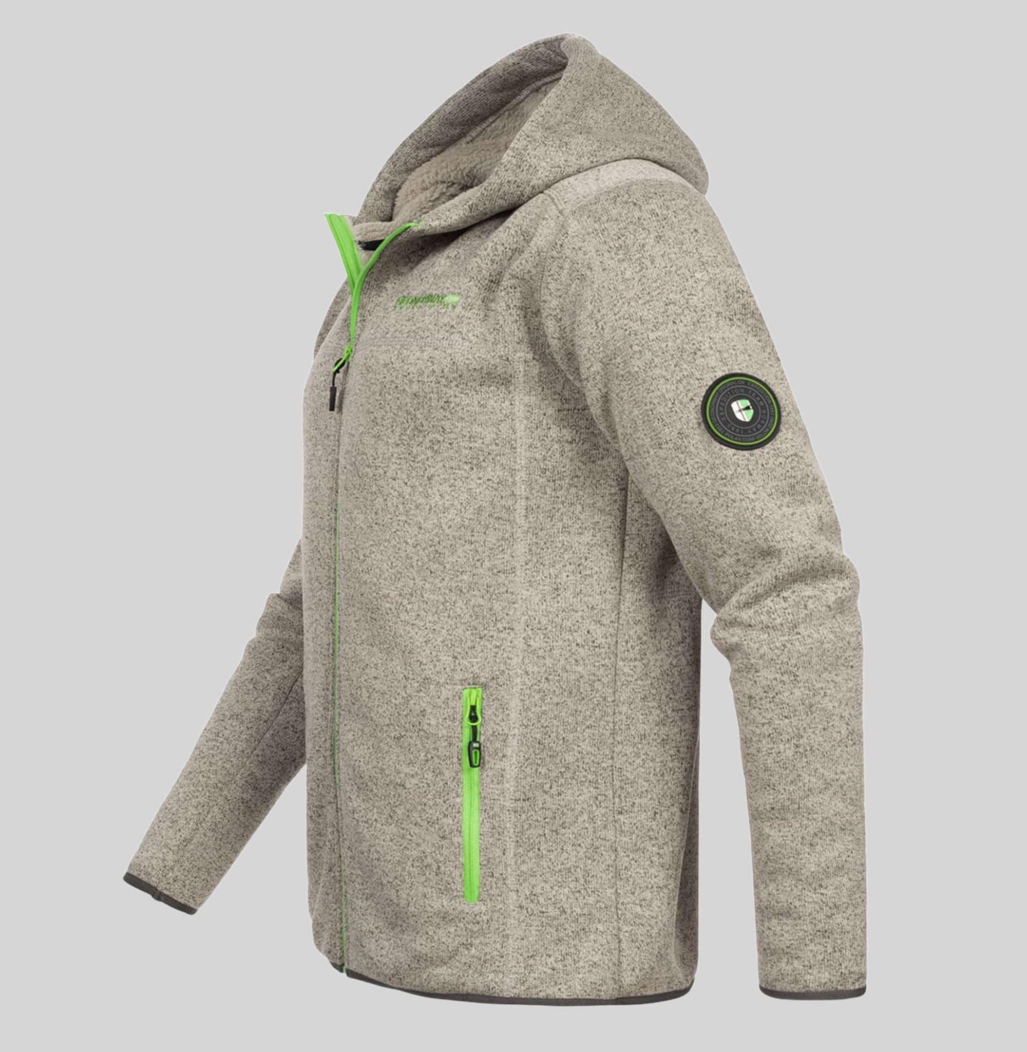 geographical-norway-trombone-fleecejacke-herren-marine-kapuze image 4