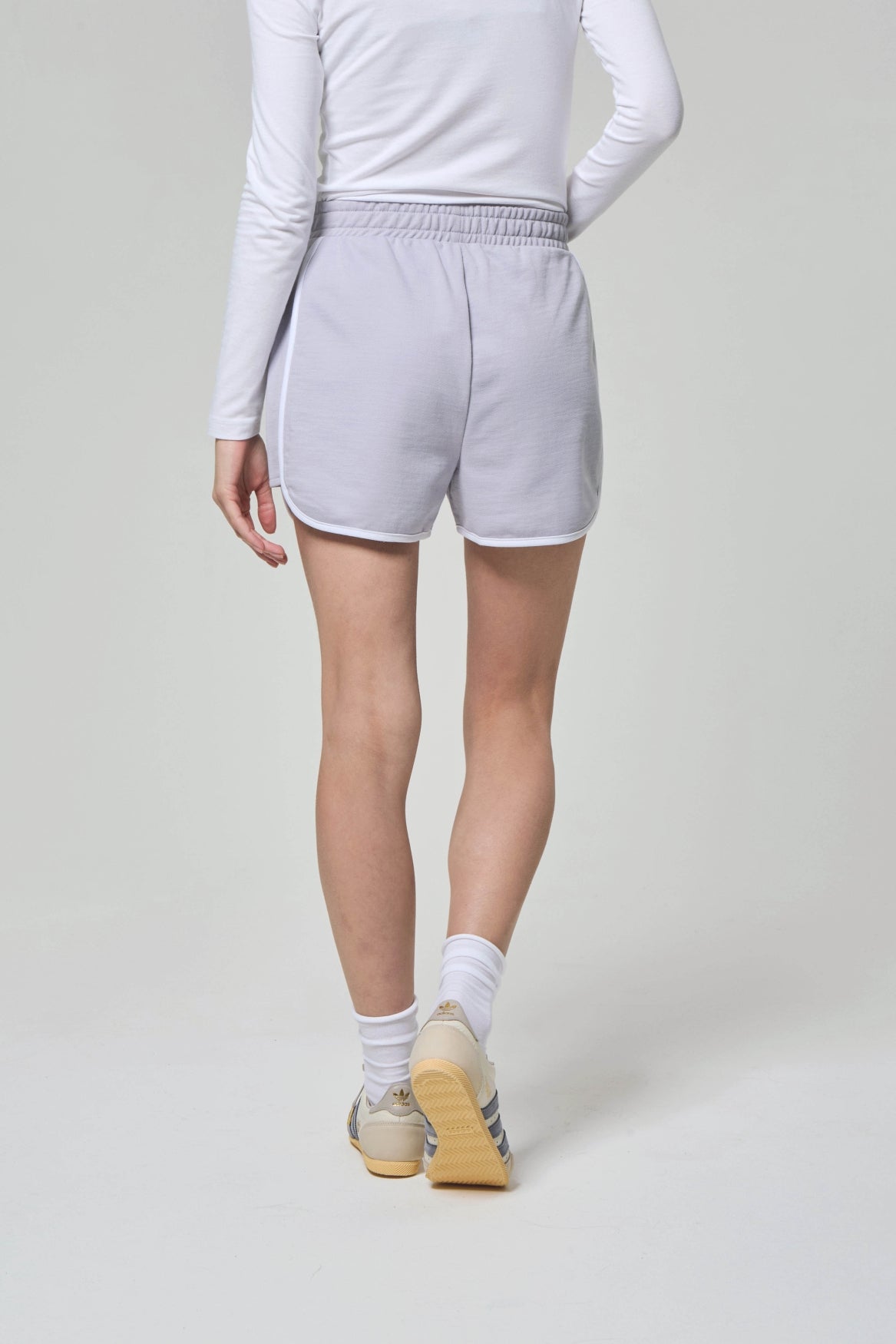 bench-soliha-shorts-damen-lilac-slim-fit-baumwolle image 3