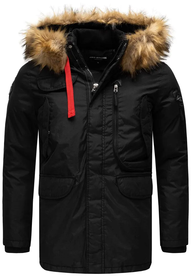 redbridge-m6067a-big-pocket-parka-winterjacke-herren-gef-ttert image 1