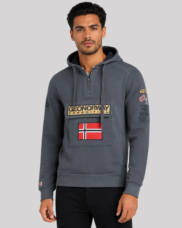 geographical-norway-gymclass-herren-hoodie-kapuze-schwarz image 1