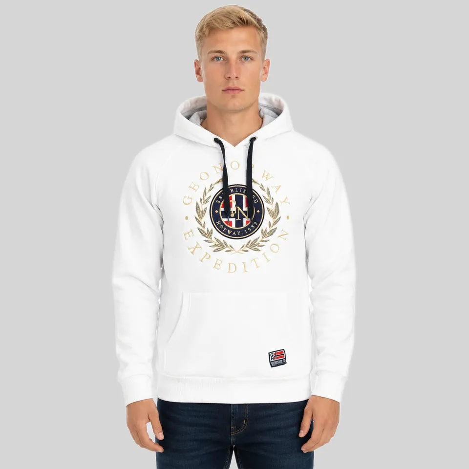 geographical-norway-giger-sweatshirt-herren-schwarz-kapuze image 1