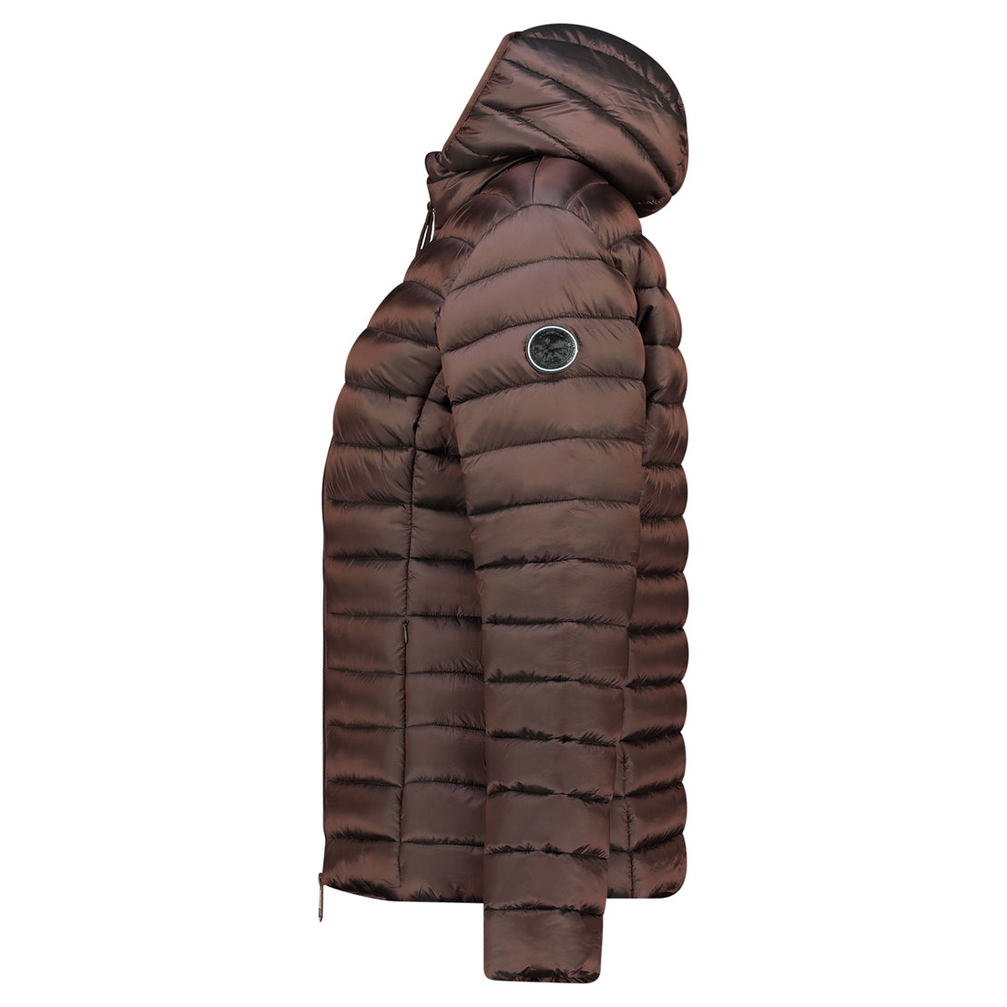 geographical-norway-atikashine-daunenjacke-damen-dunkelbraun-winter image 6