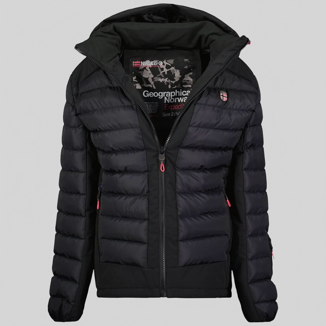 geographical-norway-aurelien-damen-jacke-marine-zweifarbig image 8