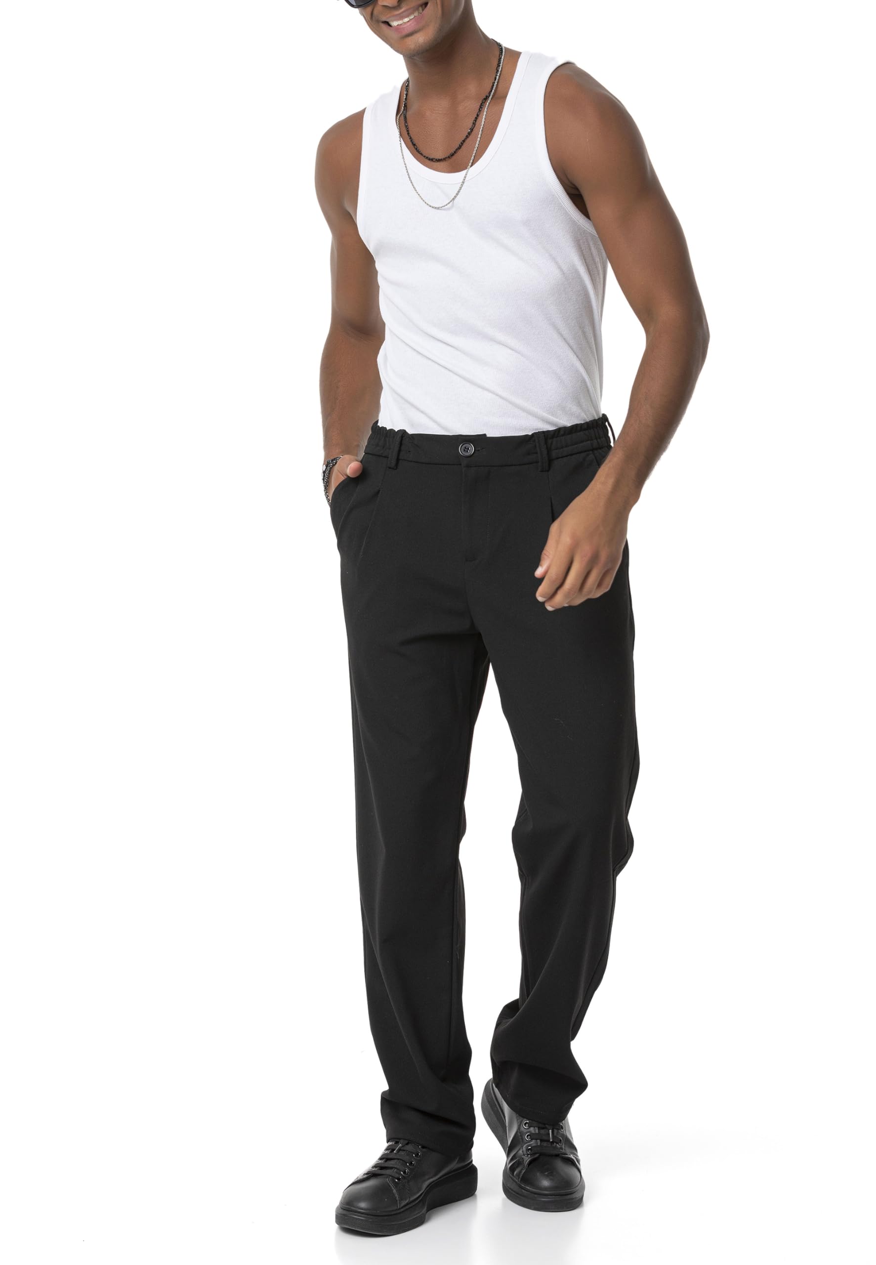 redbridge-hosen-m4329-leichte-freizeithose-regular-fit-ecru-s image 6
