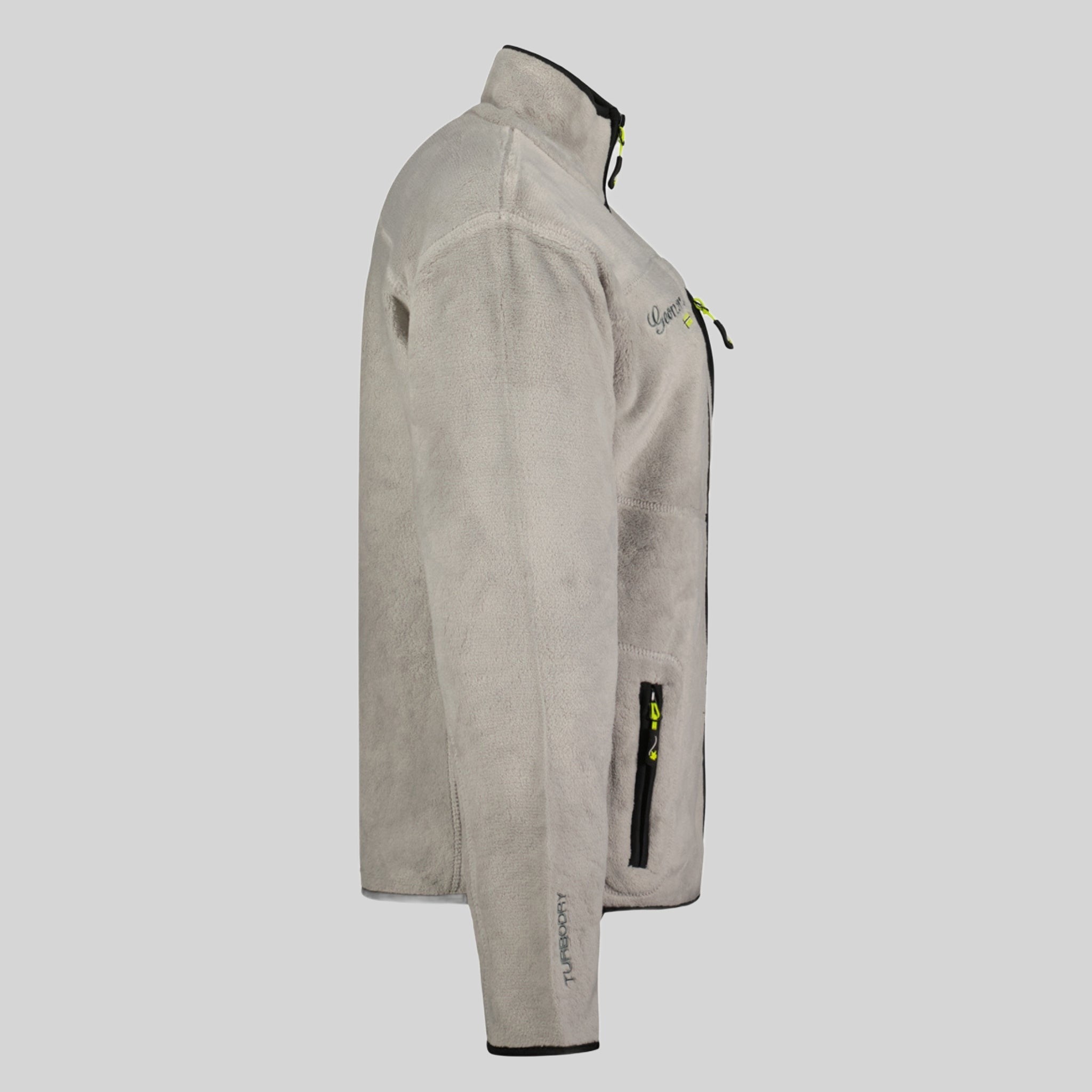 geographical-norway-tamoureuse-damen-fleecejacke-hellgrau-taschen image 5