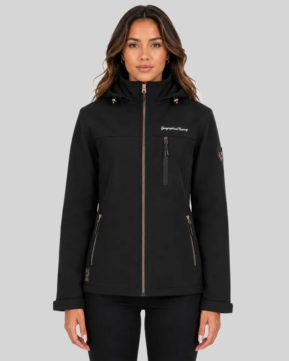 geographical-norway-tounia-damen-softshelljacke-schwarz-winddicht image 1