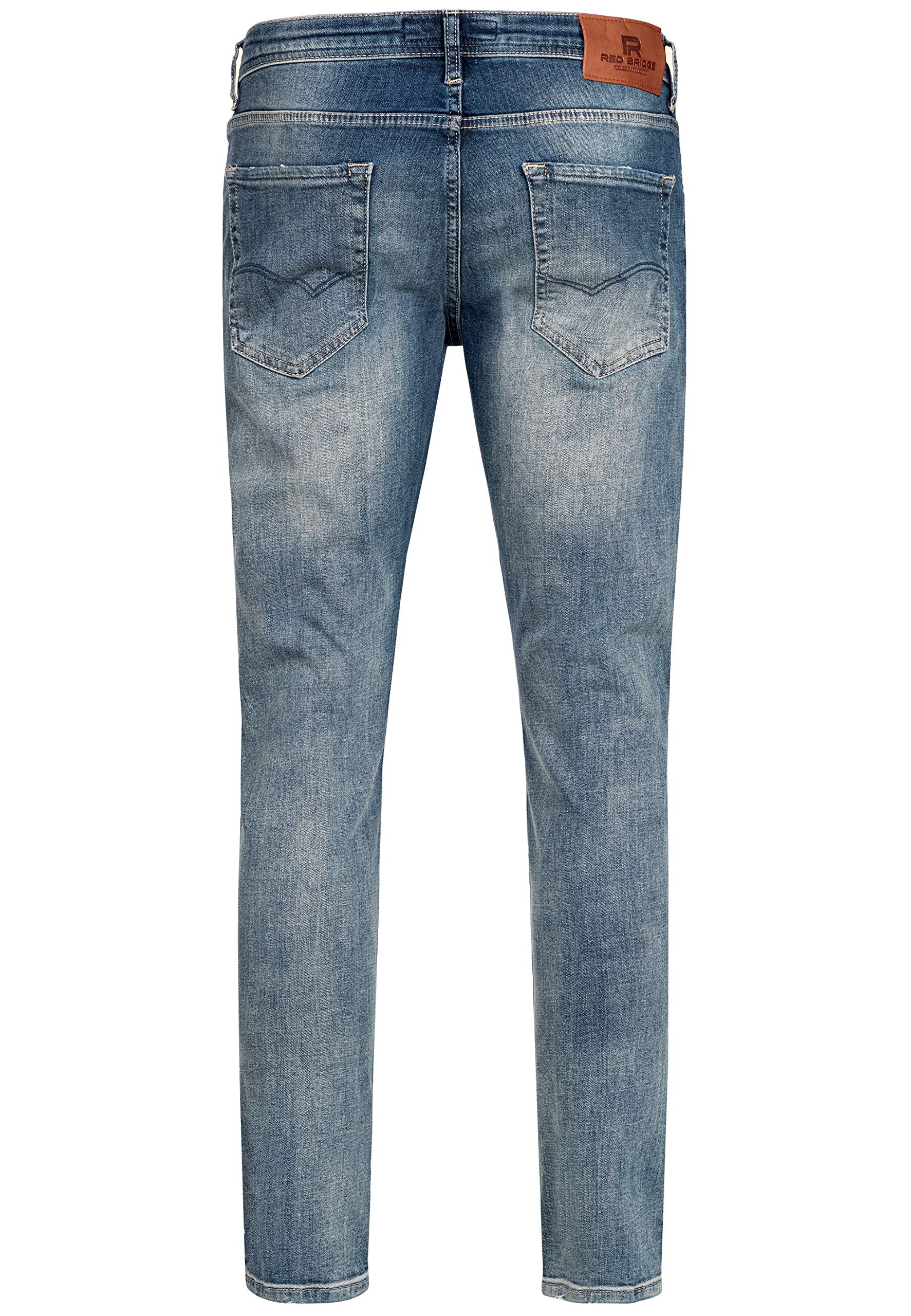 redbridge-jeans-herren-regular-slim-fit-denim-stretch-blau-m4251 image 8