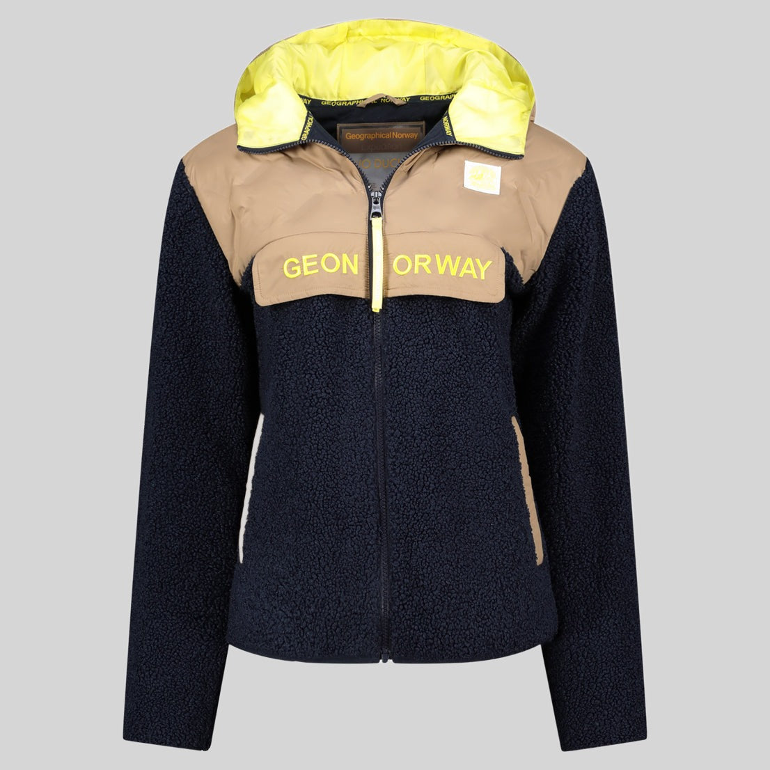 geographical-norway-techic-fz-damen-fleecejacke-in-marine image 3