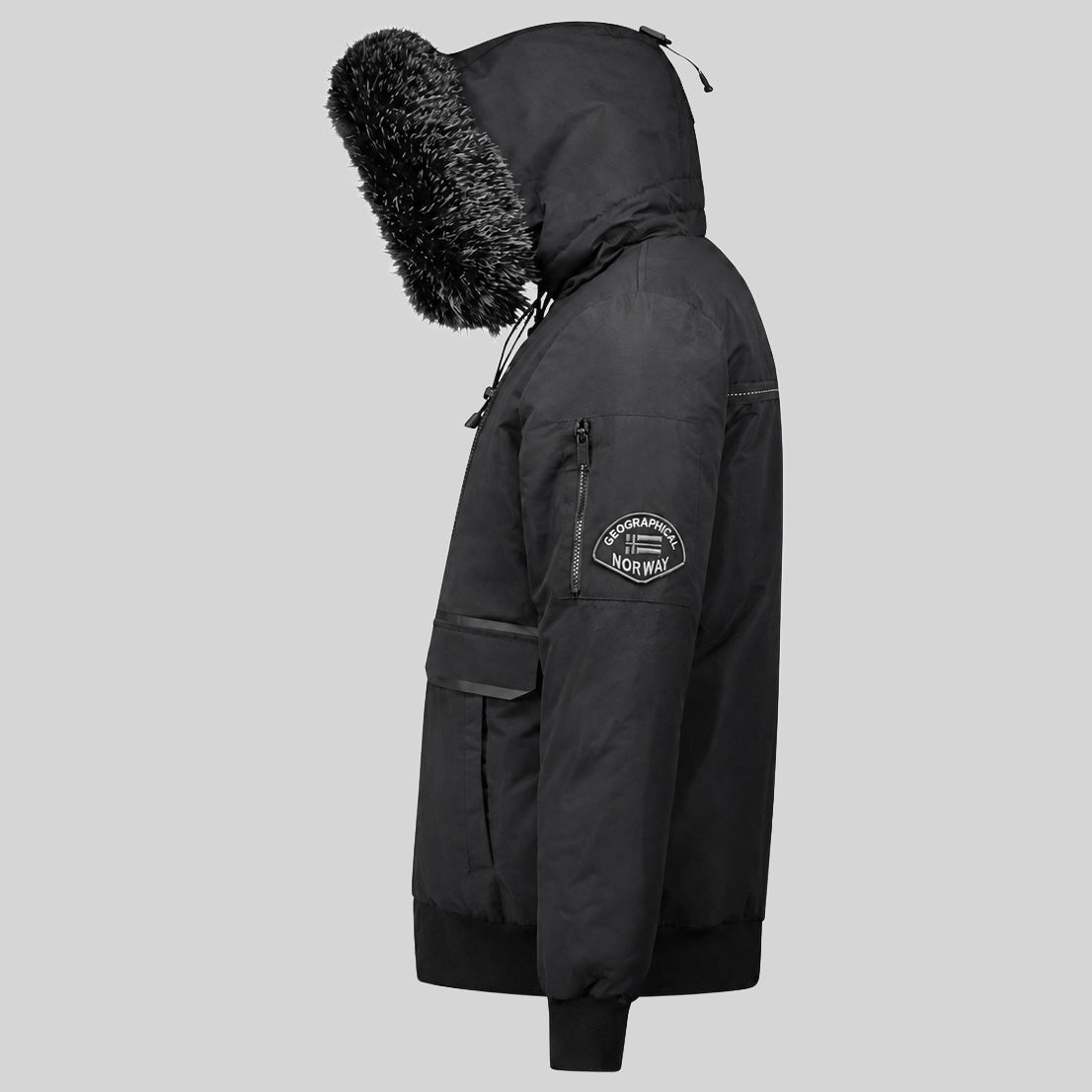 geographical-norway-dady-herren-winterparka-schwarz-mit-fell image 6
