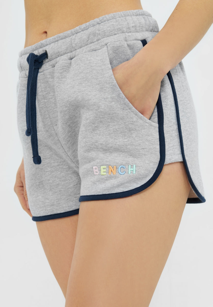 bench-starling-sweatshorts-damen-greymarl-kordelzug image 4