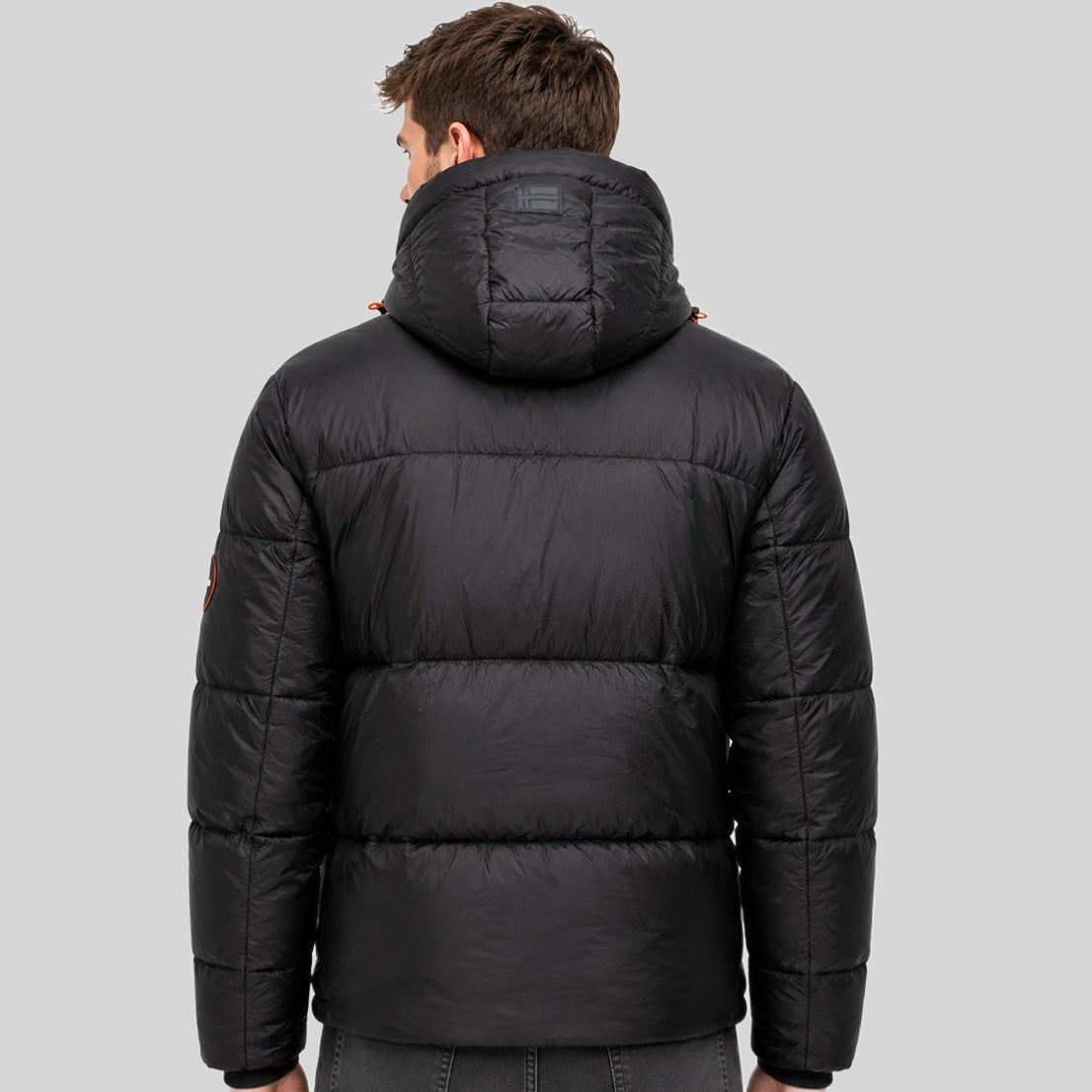 geographical-norway-disco-herren-daunenjacke-kapuze-schwarz image 2