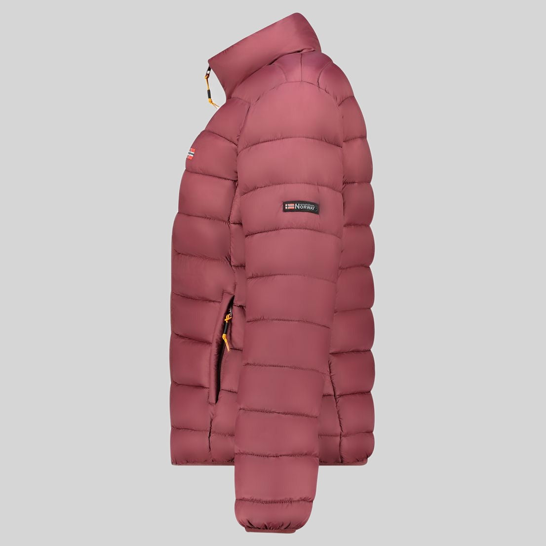 geographical-norway-atikolor-basic-damen-steppjacke-bordeaux image 5