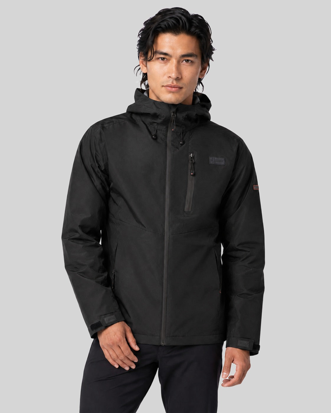 geographical-norway-barcilly-bergangsjacke-herren-marine-mit-kapuze image 6
