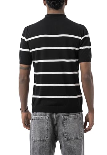 redbridge-by-tarz-cool-poloshirt-kordelstrick-streifen-kurzarm image 8