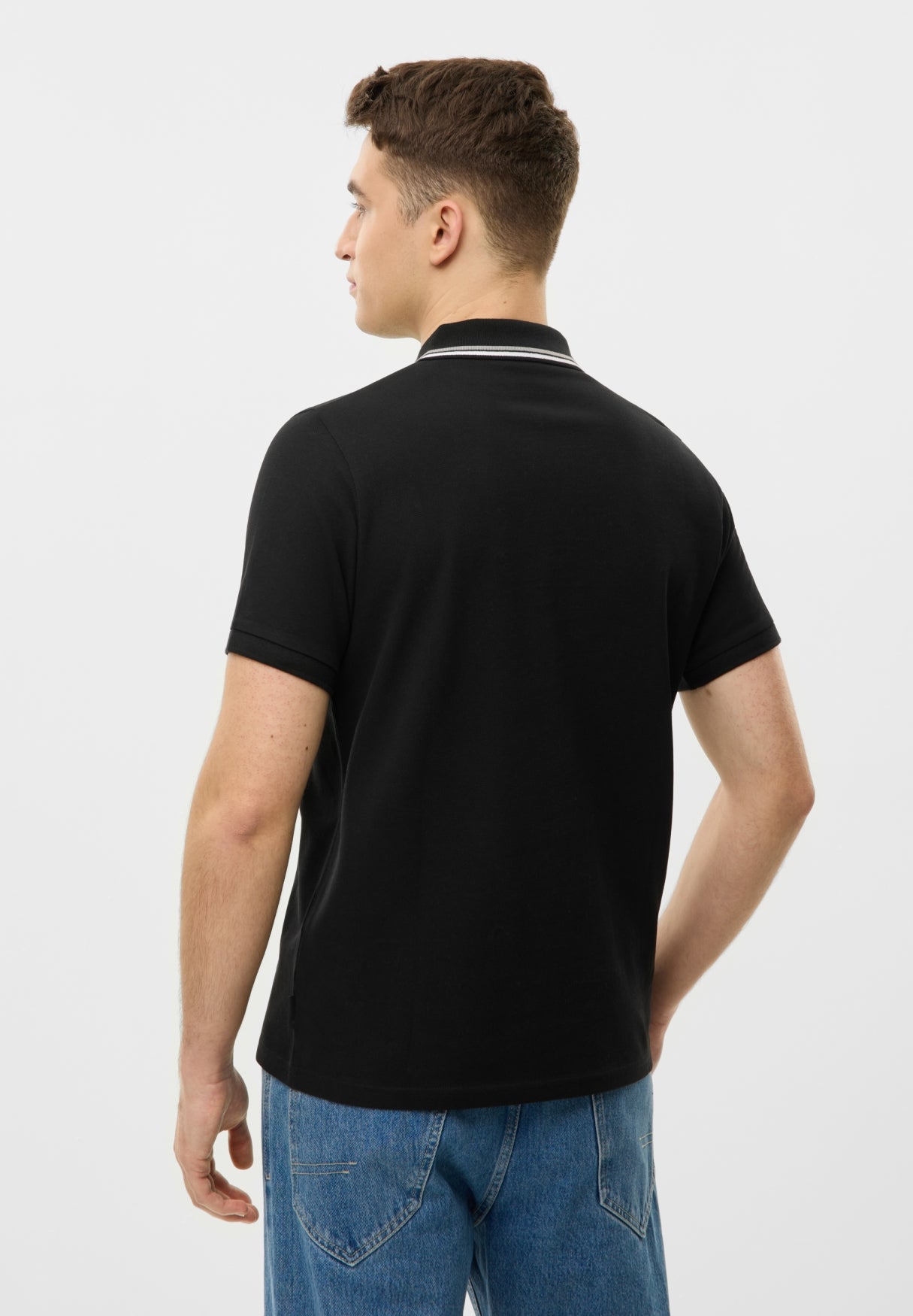 bench-gruff-poloshirt-black-herren-baumwolle image 7