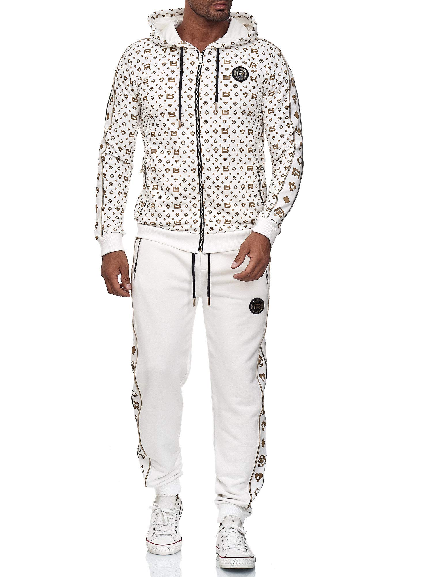 redbridge-jogginganzug-allover-premium-jogger-set-schwarz image 2