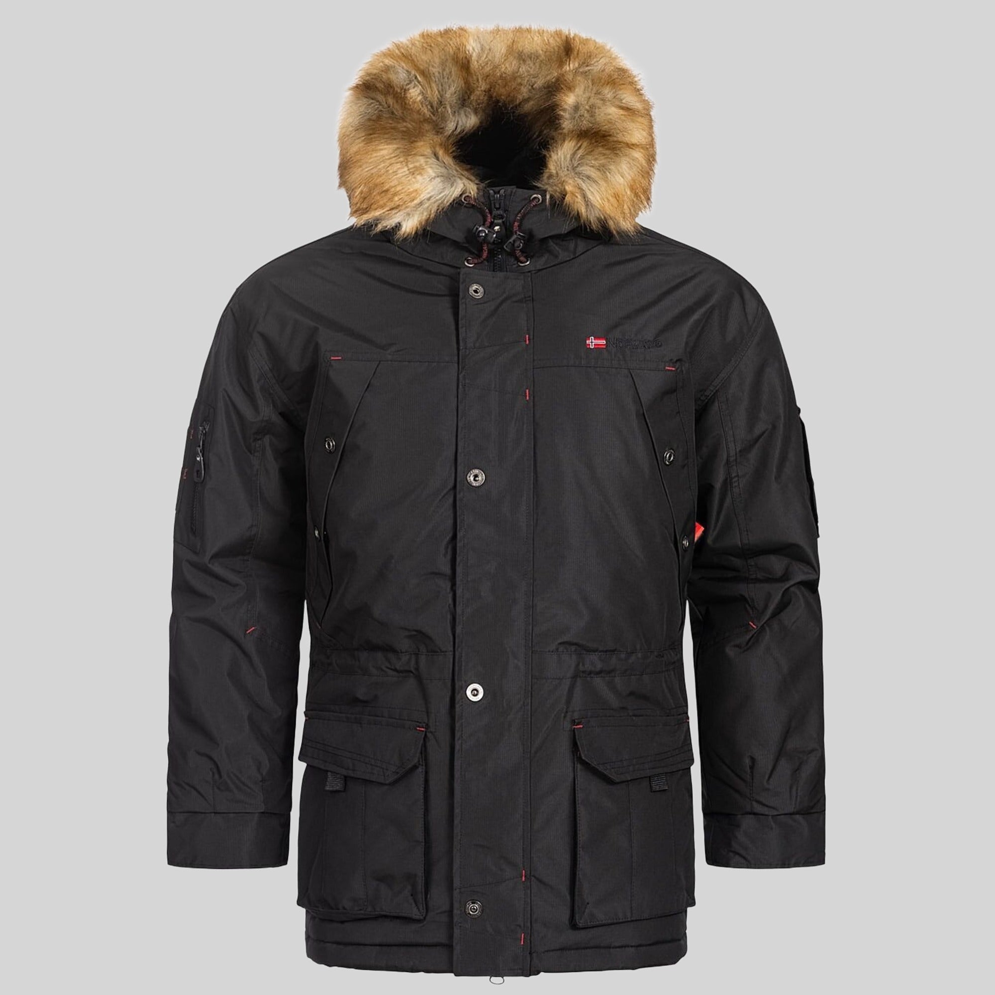 geographical-norway-abiosaure-parka-herren-schwarz-warm image 5
