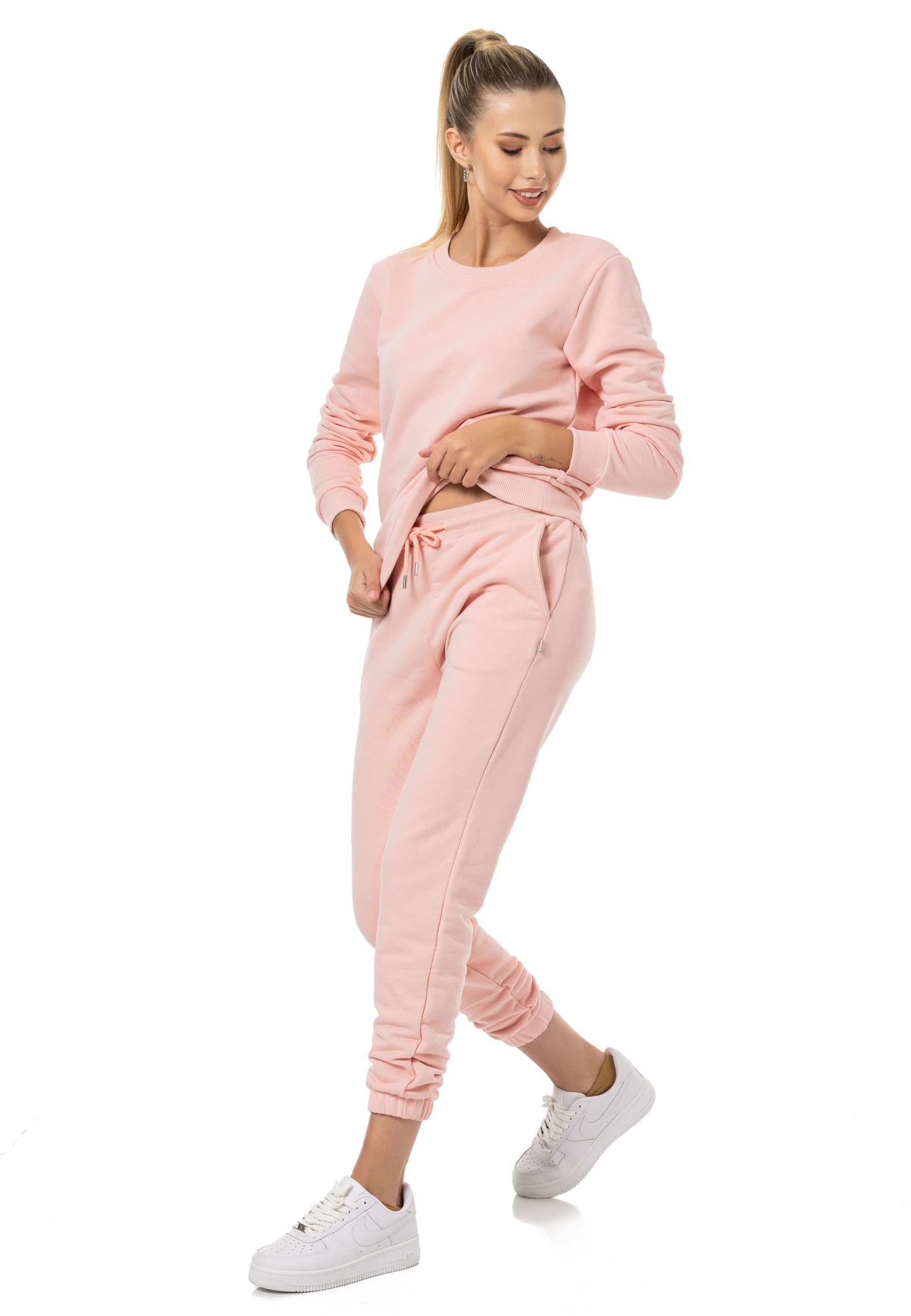 redbridge-damen-freizeitanzug-sweatshirt-hose-baumwolle-2-tlg image 2