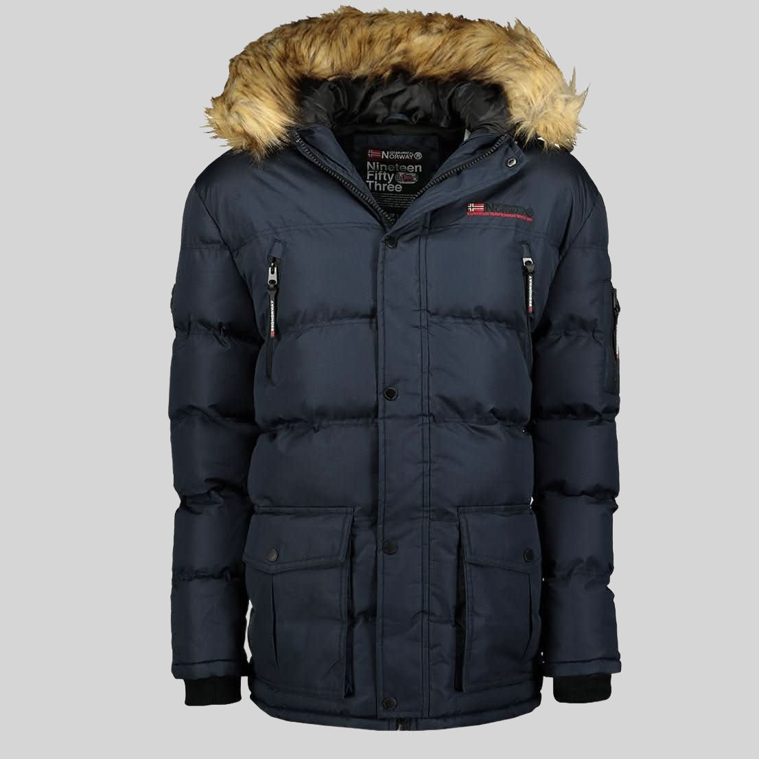 geographical-norway-bravici-herren-winterparka-marine-fell image 3