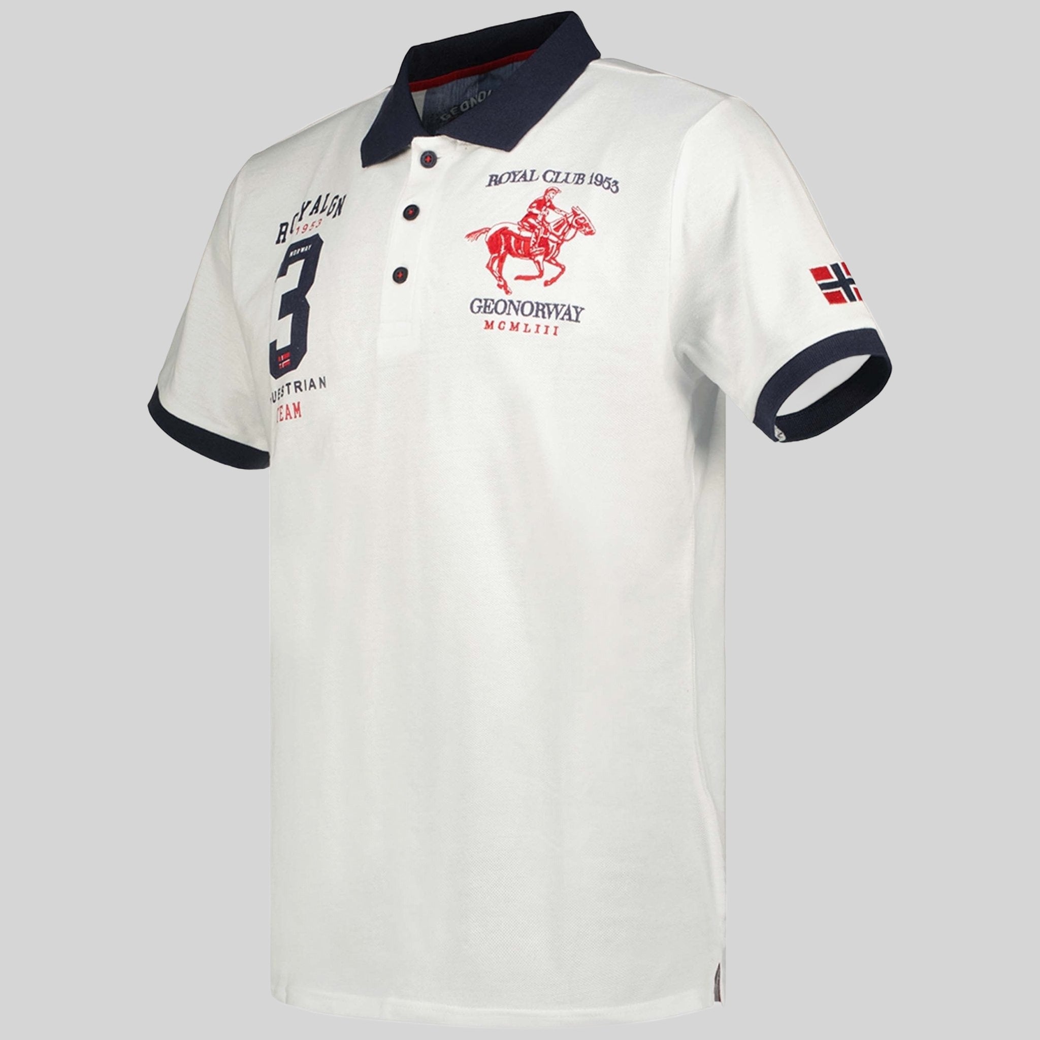 geographical-norway-klub-polo-herren-wei-kurzarm-baumwolle image 3