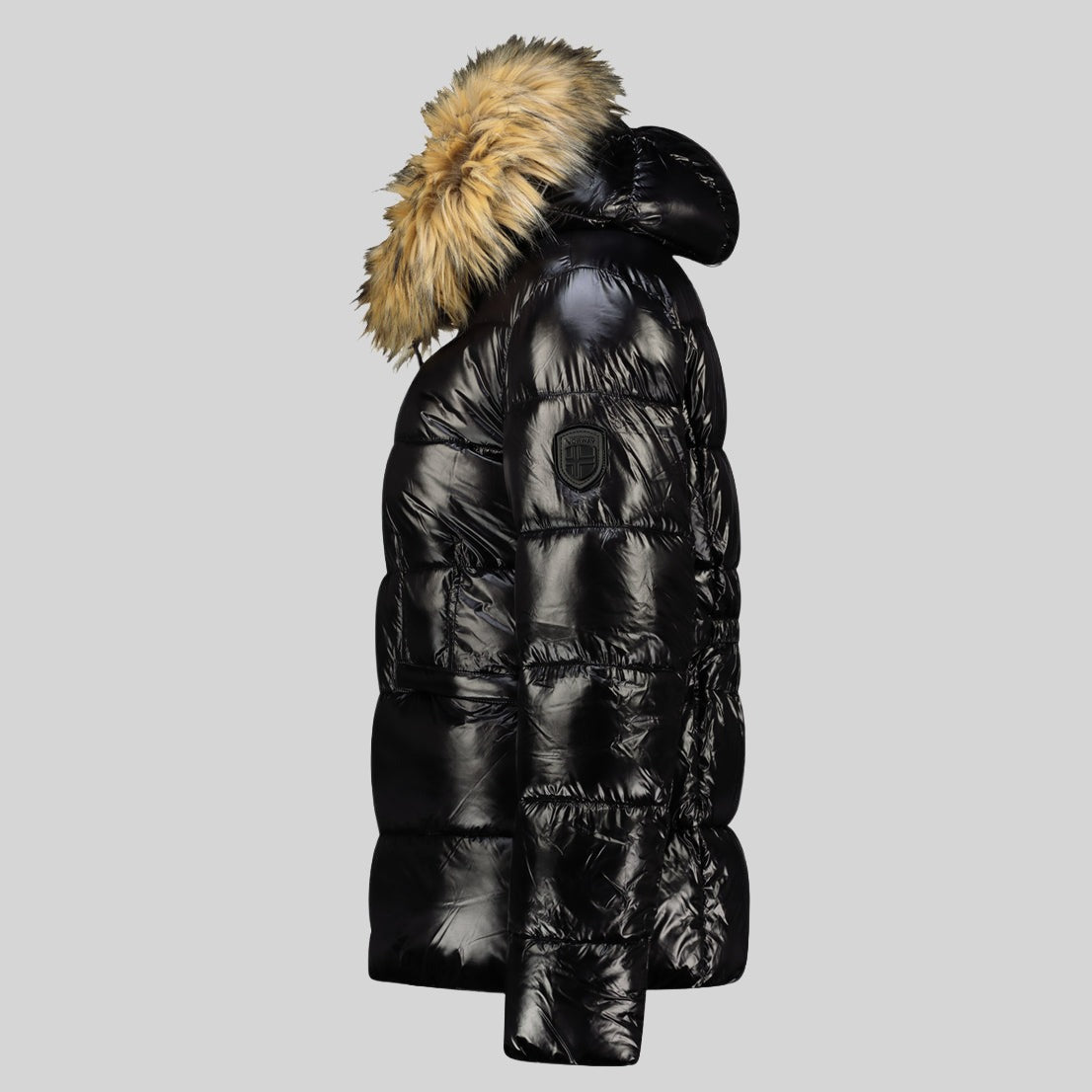 geographical-norway-dolska-parka-damen-schwarz-fellkapuze image 5