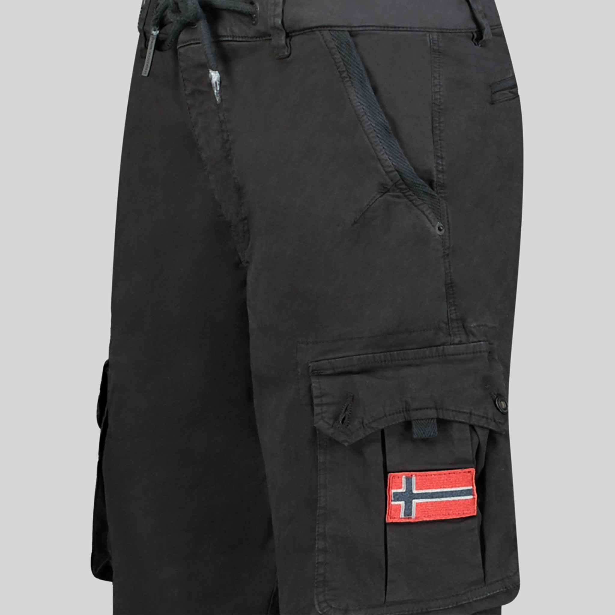 geographical-norway-phenix-bermuda-herren-schwarz-baumwolle image 3