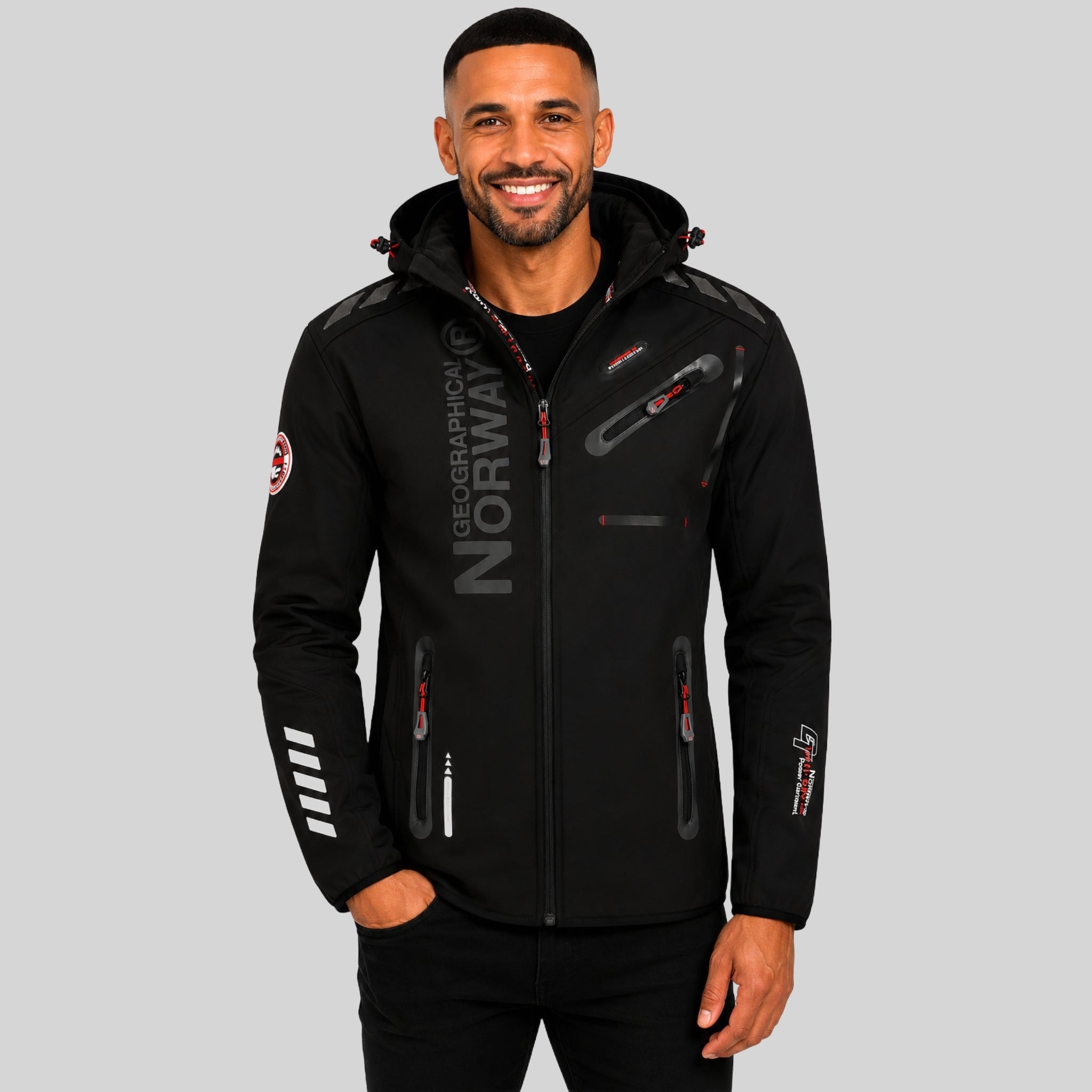 geographical-norway-royaute-herren-softshelljacke-schwarz-kapuze image 6