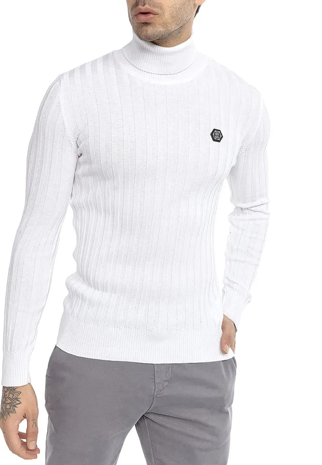 redbridge-pullover-rollkragen-strickpullover-herren-baumwolle image 1