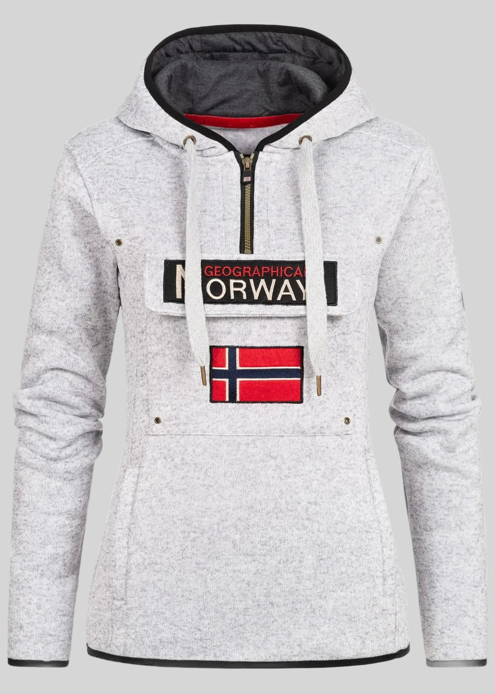 geographical-norway-upclassica-sweatshirt-damen-marine-stickerei image 4