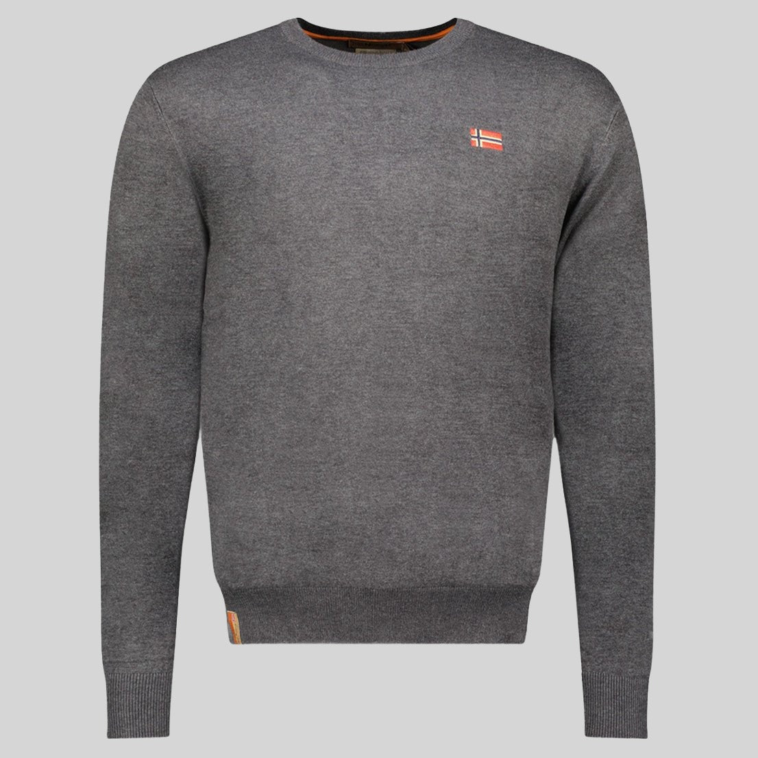 geographical-norway-ferasmo-herren-pullover-olive-rundhals image 8