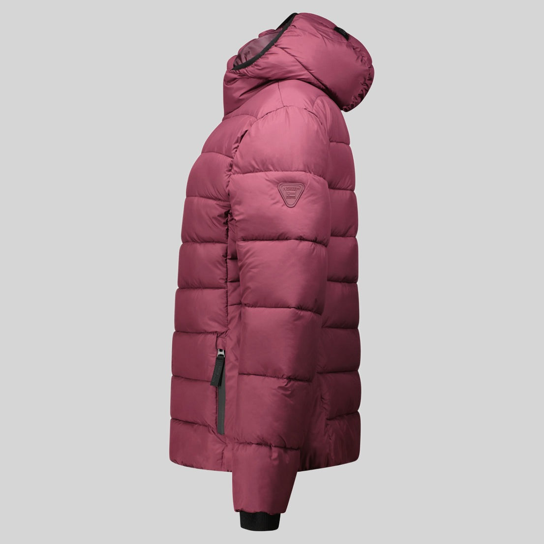 geographical-norway-camelia-damen-daunenjacke-bordeaux-kapuze image 6