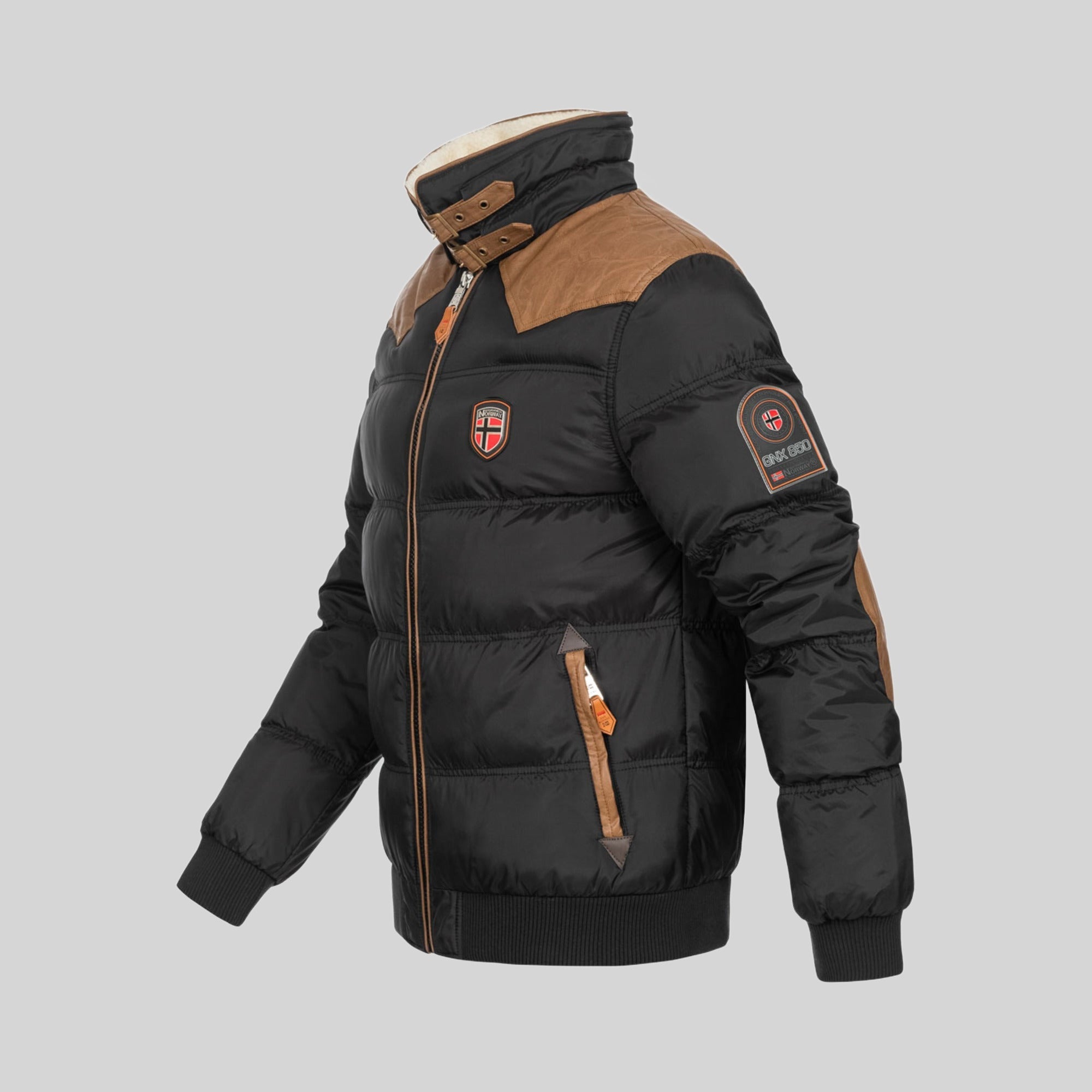 geographical-norway-abramovitch-steppjacke-herren-schwarz image 6