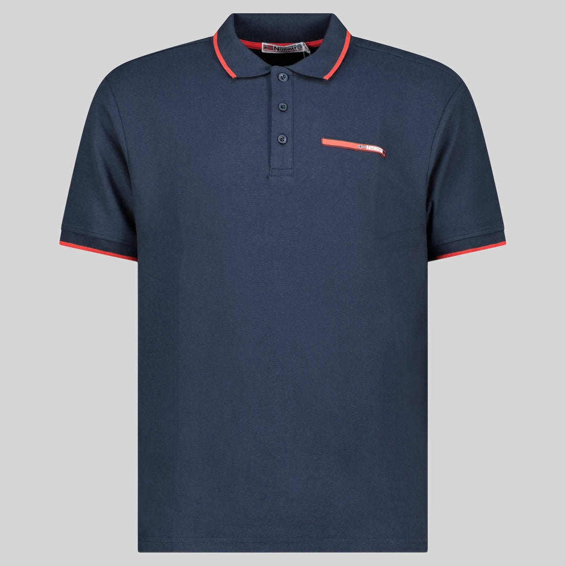 geographical-norway-karem-herren-polo-schwarz-baumwolle image 5