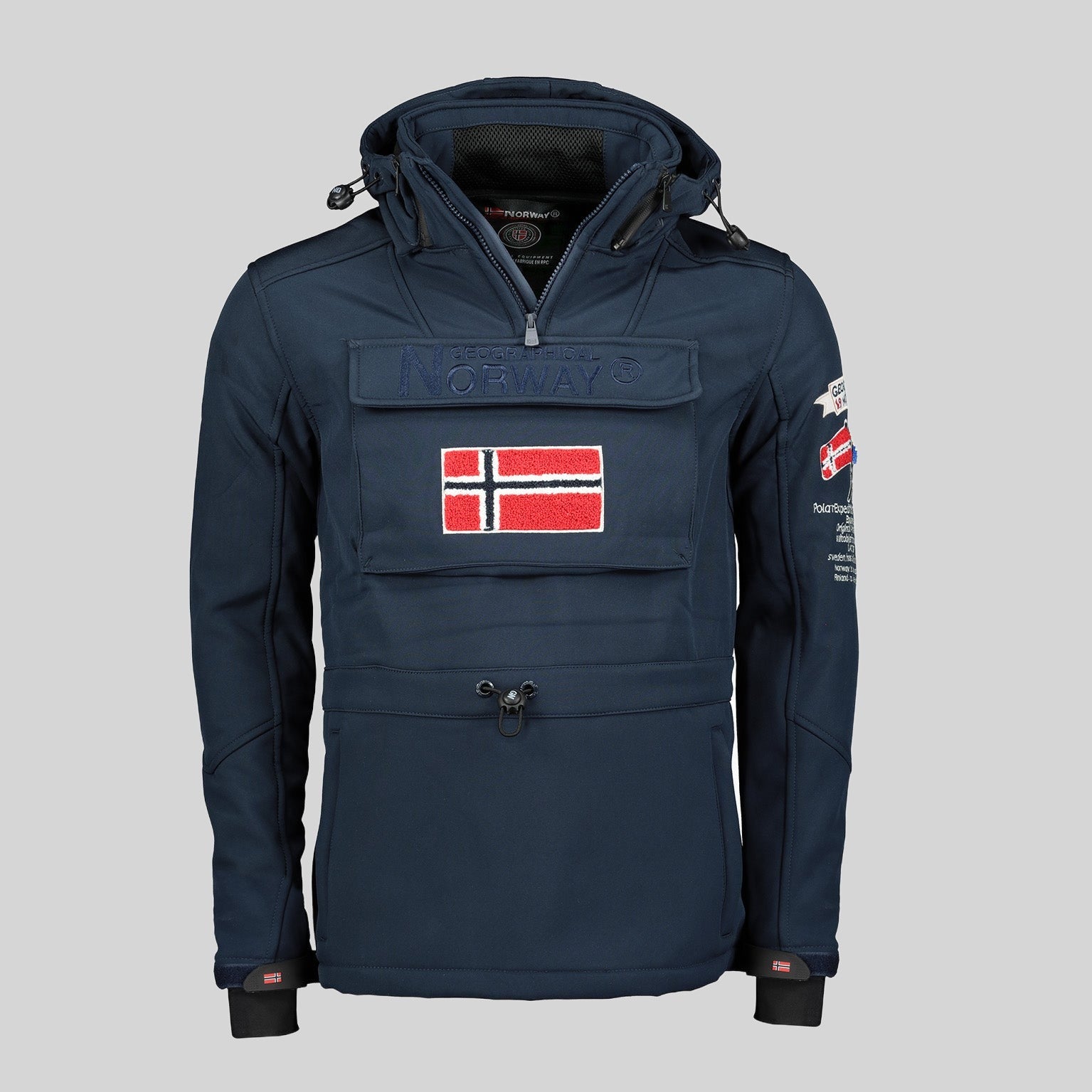 geographical-norway-target-softshelljacke-herren-schwarz-winddicht image 5