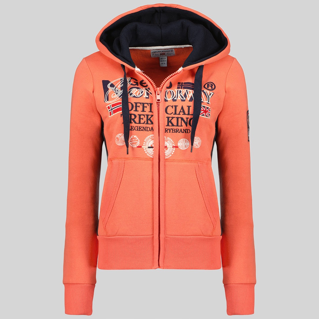 geographical-norway-gladys-damen-hoodie-kapuzenpullover image 7