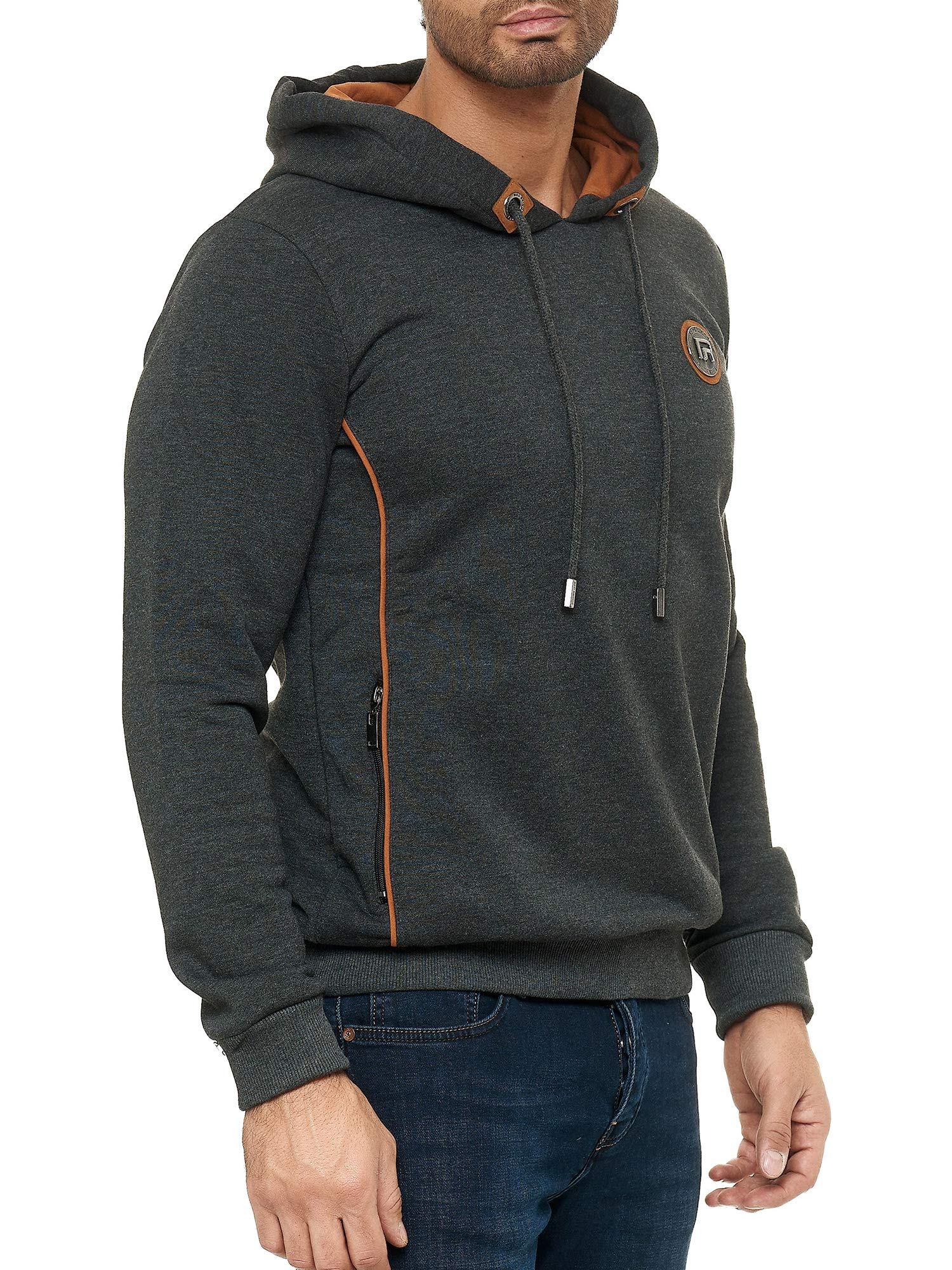 redbridge-contrast-line-hoodie-herren-mit-kapuze-regular-fit-schwarz image 6