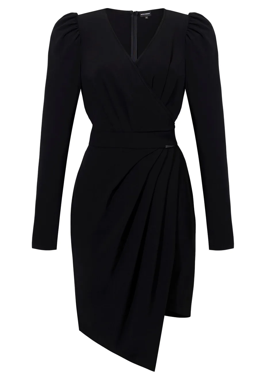 mariusz-przybylski-sukienki-wickelkleid-schwarz image 1