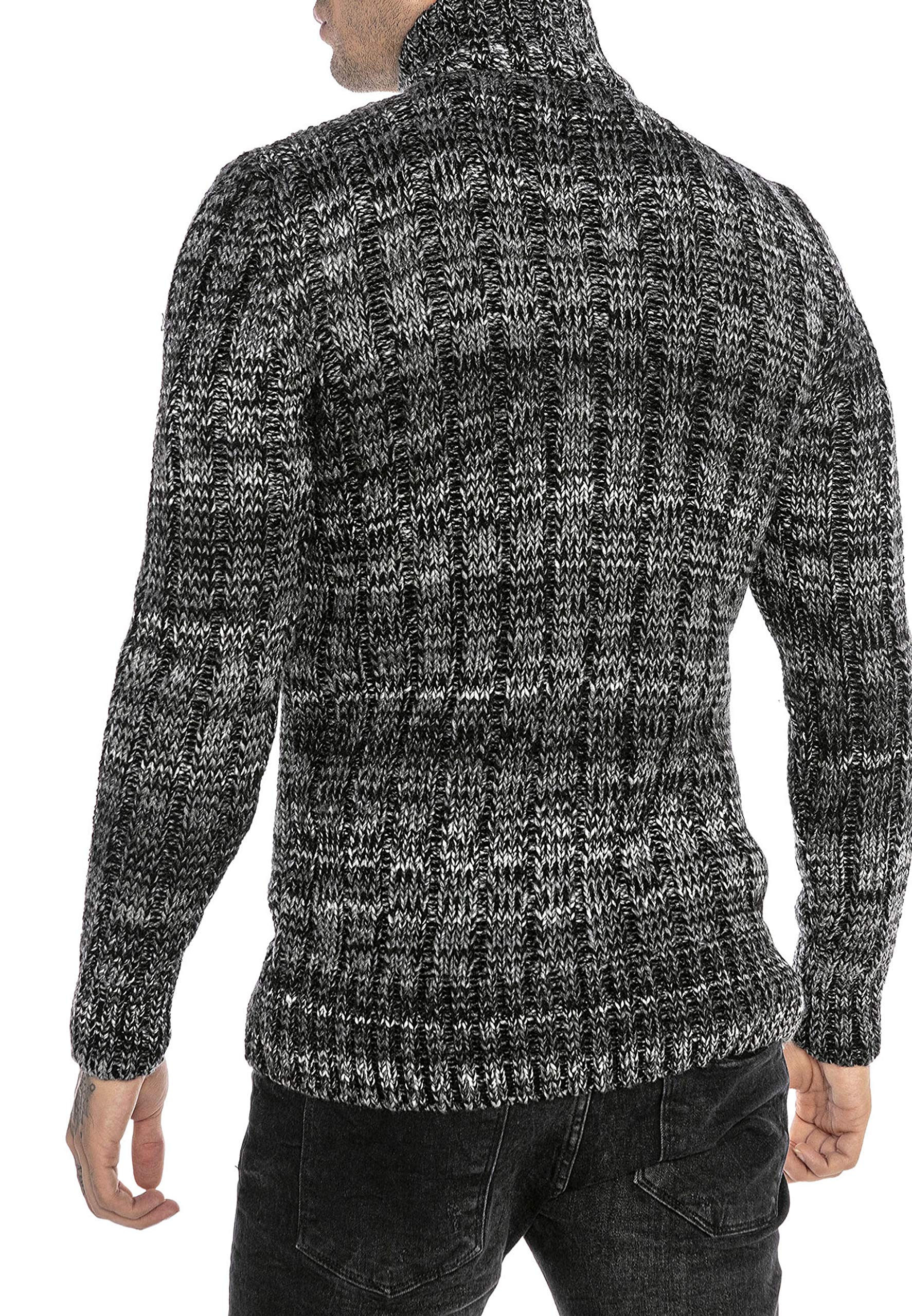 redbridge-strickjacke-cardigan-stehkragen-rei-verschluss image 4