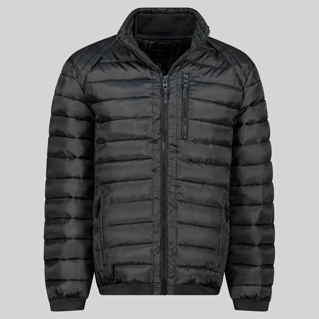 geographical-norway-alonzo-herren-blouson-schwarz-stehkragen image 8