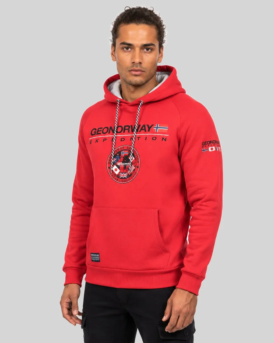 geographical-norway-gvick-herren-hoodie-schwarz-mit-kapuze image 1