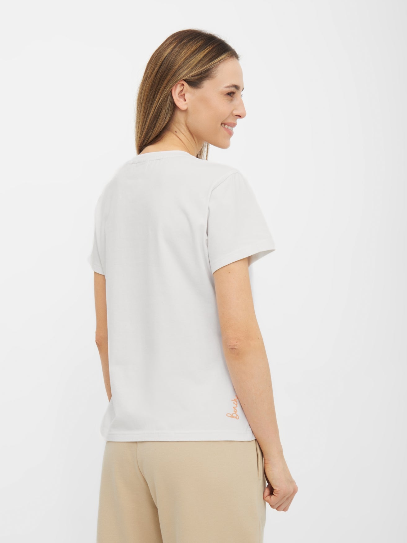 bench-cervia-damen-t-shirt-wei-slim-fit-baumwolle image 3