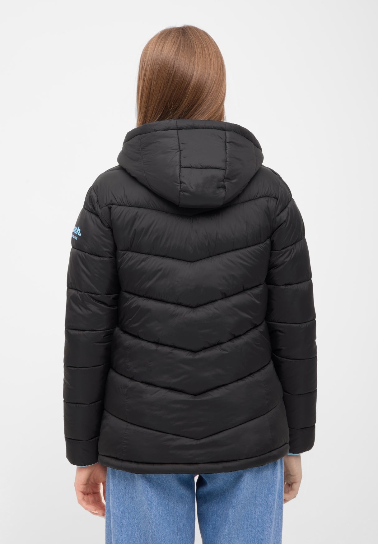 bench-jiyra-pufferjacke-damen-black-leicht-warm image 3