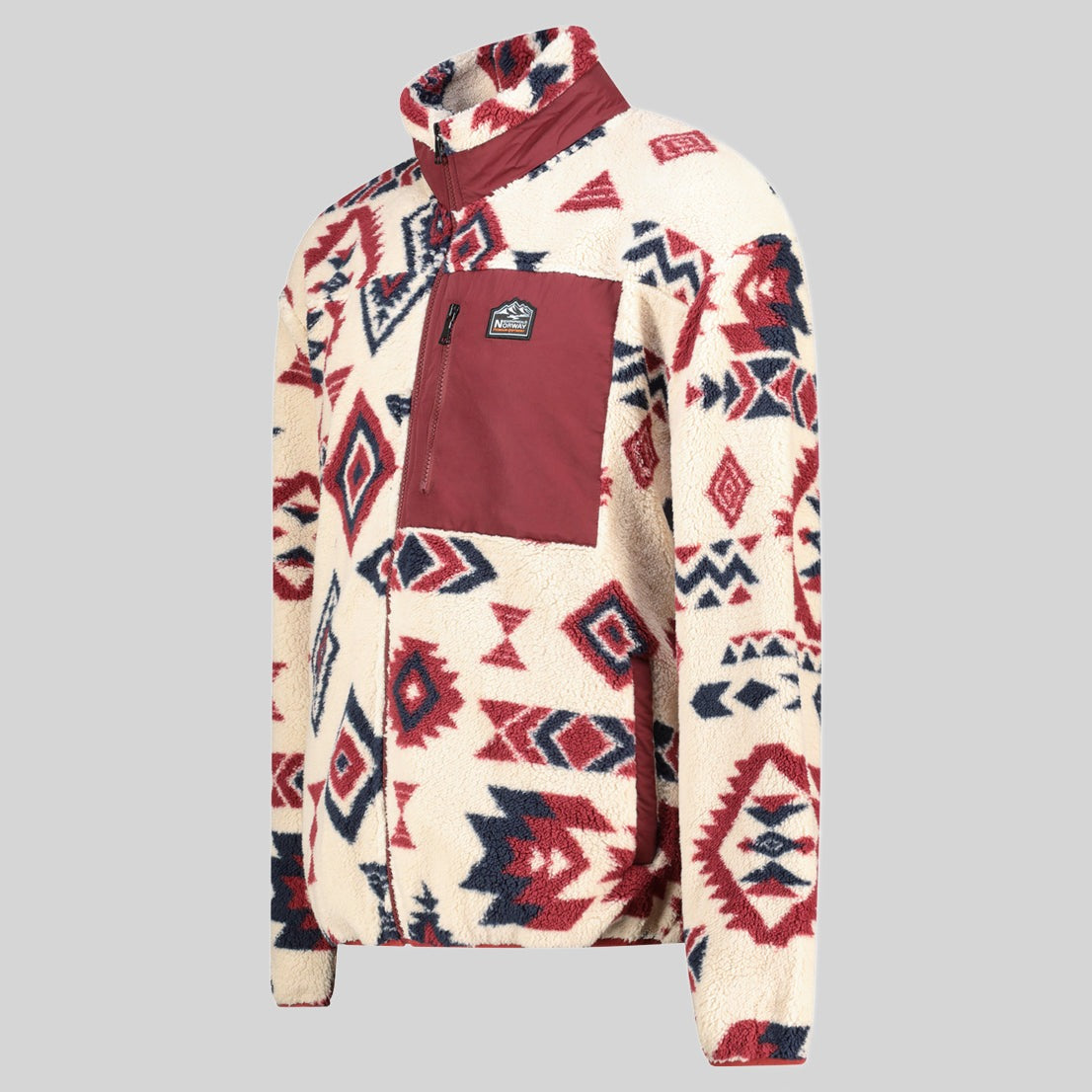 geographical-norway-ulali-herren-fleecejacke-marine-warm image 4