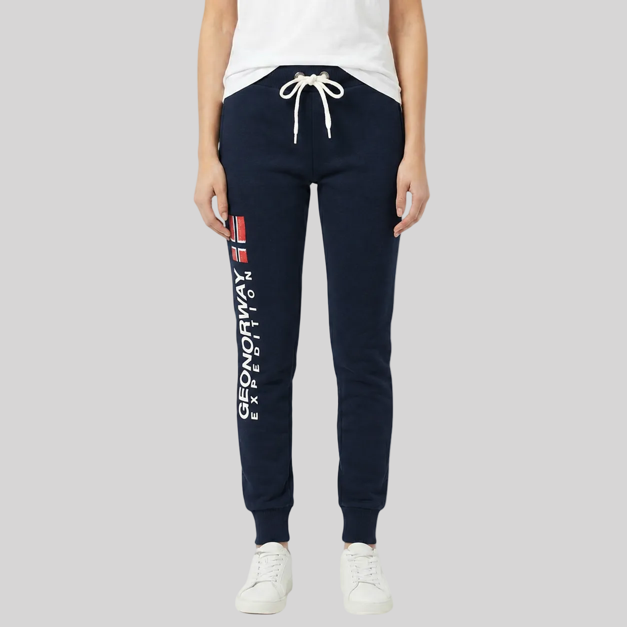 geographical-norway-machal-damen-jogginghose-schwarz-mit-print image 7