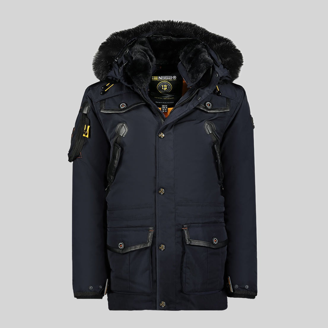 geographical-norway-acrobate-parka-herren-schwarz-outdoor image 3