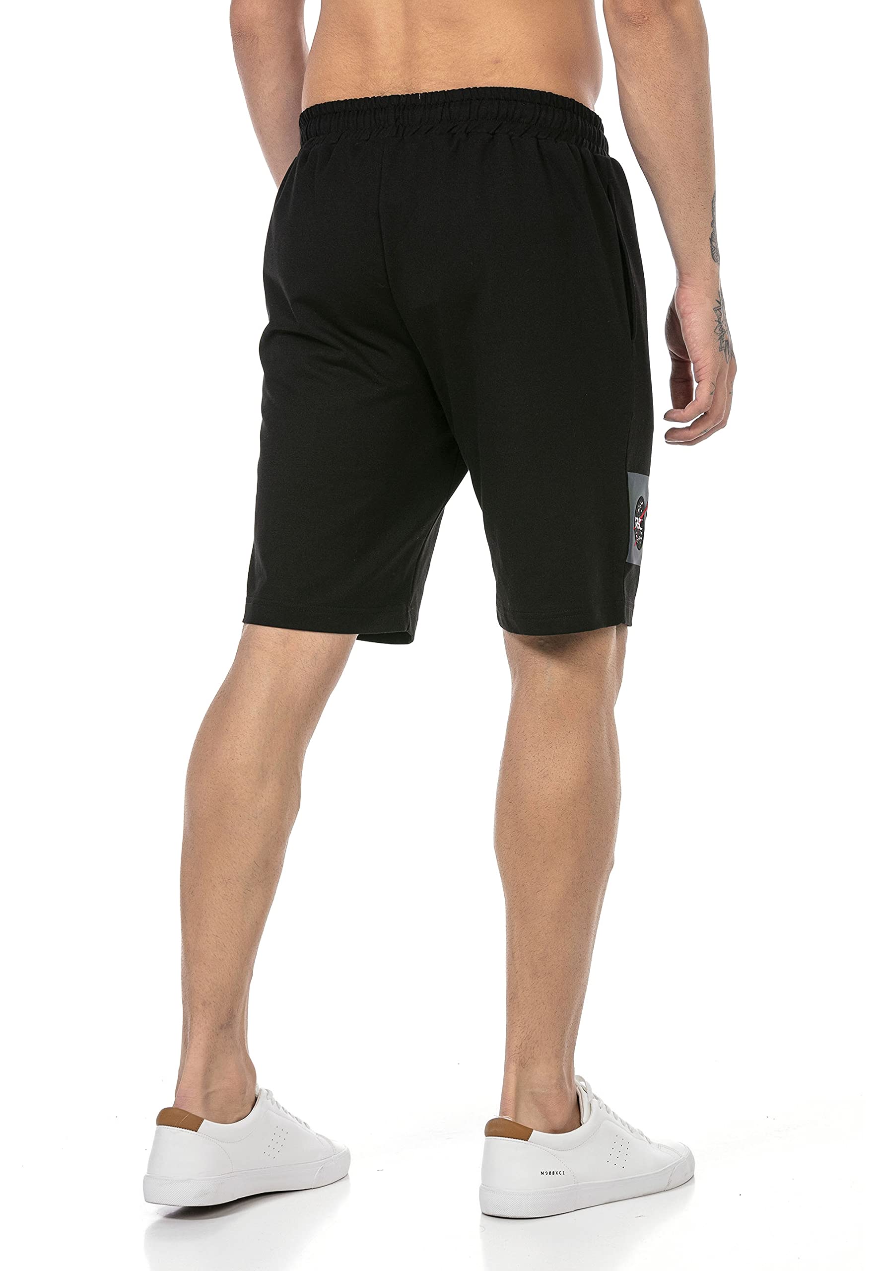 redbridge-shorts-sweatshorts-nasa-gr-l-schwarz image 5