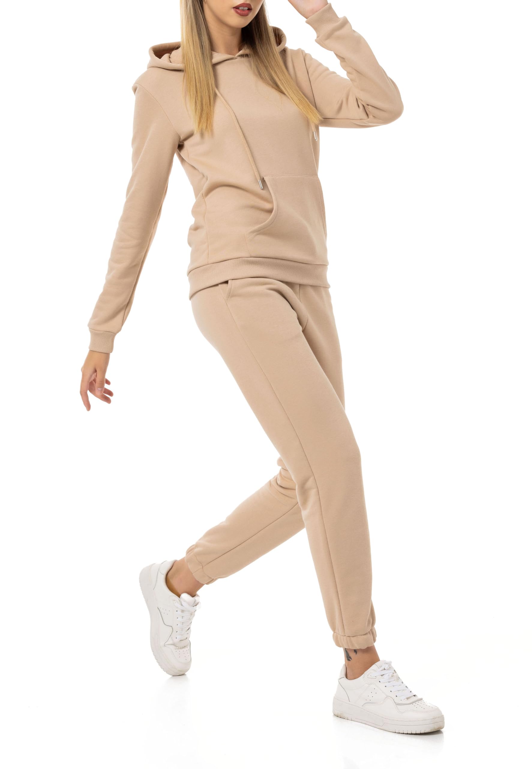 redbridge-jogginganzug-damen-zweiteiler-schwarz-xxl image 2