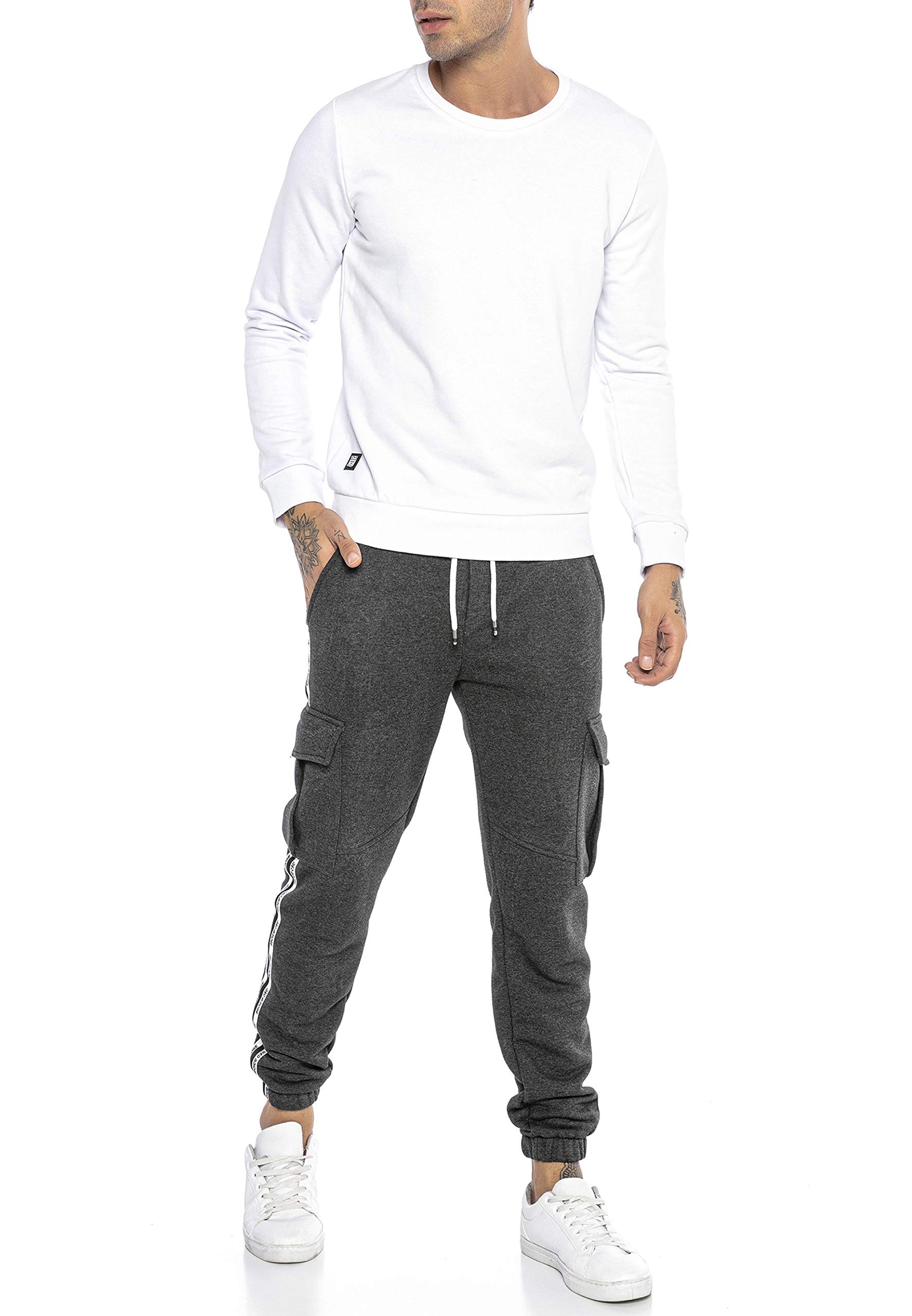 redbridge-cargo-jogger-jogginghose-herren-l-schwarz image 6
