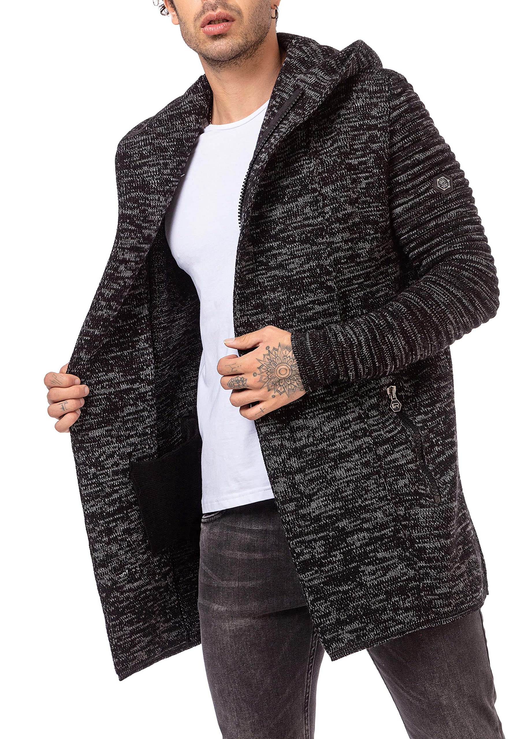 redbridge-cardigans-strickjacke-herren-lang-gr-e-s image 3
