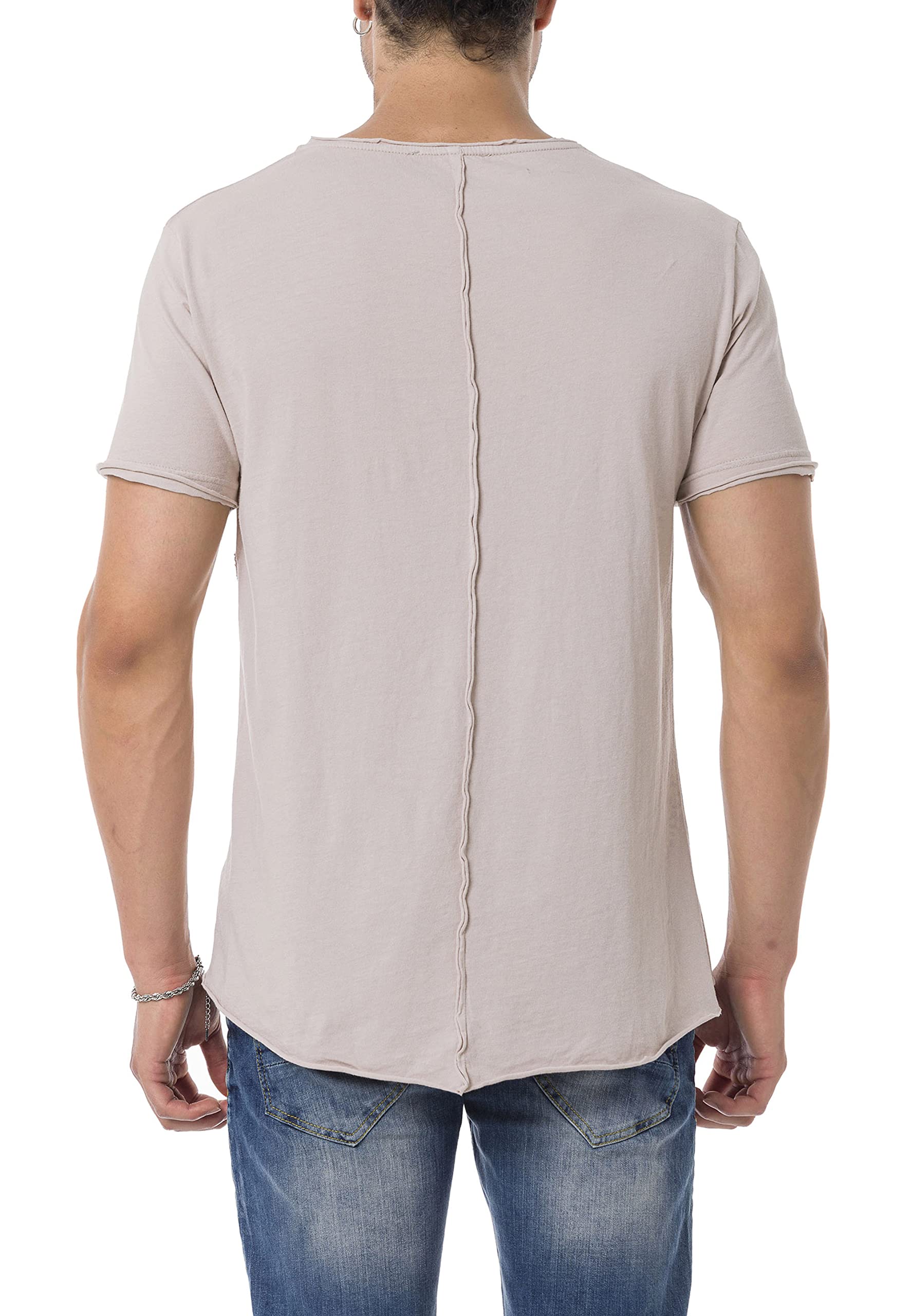 redbridge-t-shirts-asymmetric-brusttasche-schwarz image 5